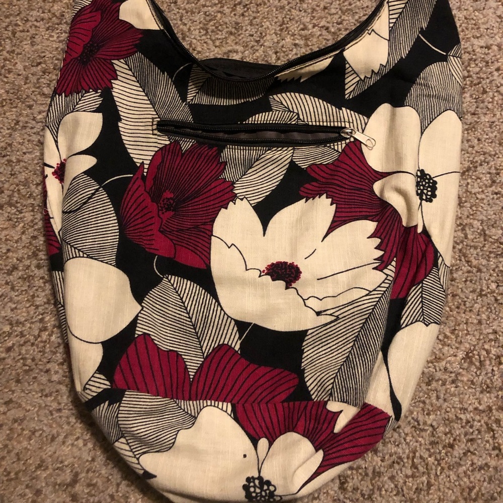 Floral Hobo Bag